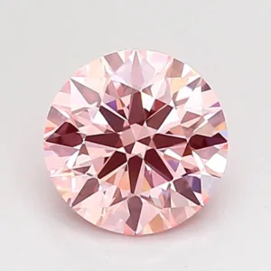 1.02 Carat Round Fancy Intense Pink VVS2 Lab Diamond