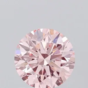1.03 Carat Round Fancy Intense Pink VVS2 Lab Diamond