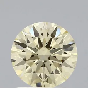 1.03 Carat Round Fancy Yellow VS1 Lab Diamond