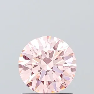 1.04 Carat Round Fancy Intense Pink VVS2 Lab Diamond