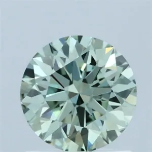 1.06 Carat Round Fancy Intense Green VS1 Lab Diamond