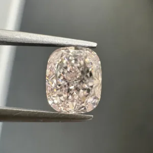 1.1 Carat Cushion Modified Light Pink VVS1 Natural Diamond