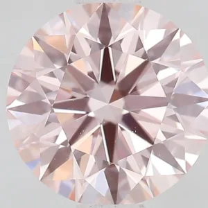 1.1 Carat Round Fancy Intense Pink VVS2 Lab Diamond