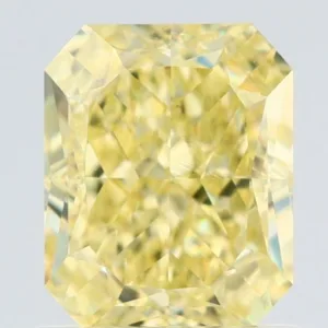 1.16 Carat Radiant Fancy Yellow VVS2 Natural Diamond
