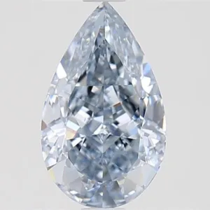 1.17 Carat Pear Fancy Intense Blue VS1 Natural Diamond