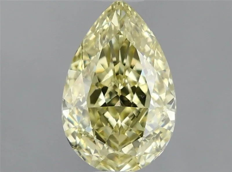 1.2 Carat Pear Fancy Intense Yellow VS2 Natural Diamond 1 1.2 Carat Pear Fancy Intense Yellow VS2 Natural Diamond