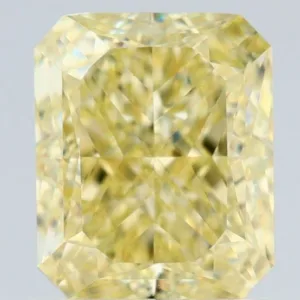 1.22 Carat Radiant Fancy Yellow VS1 Natural Diamond