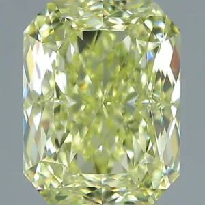 1.32 Carat Radiant Faint Yellow VS1 Natural Diamond