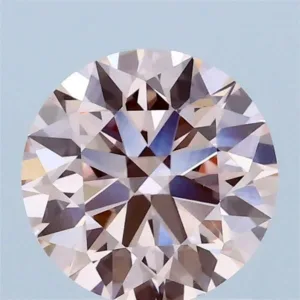 1.42 Carat Round Fancy Intense Pink VVS2 Lab Diamond