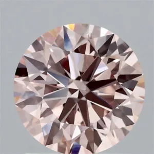 1.45 Carat Round Fancy Pink VS1 Lab Diamond
