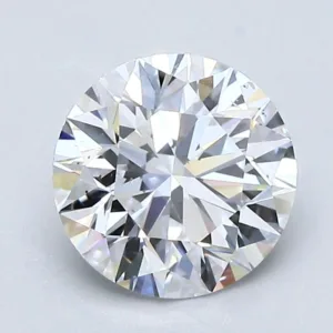 1.5 Carat Round D SI1 Natural Diamond