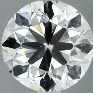 1.51 Carat Round H SI2 Natural Diamond