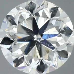 1.51 Carat Round H SI2 Natural Diamond