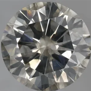 1.54 Carat Round Fancy Light Gray I1 Natural Diamond