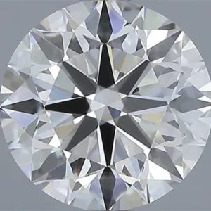 1.55 Carat Round H VVS2 Natural Diamond