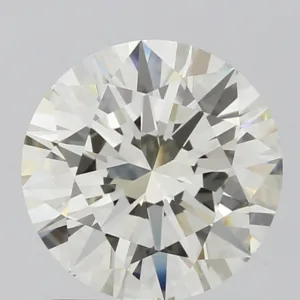 1.62 Carat Round K IF Natural Diamond
