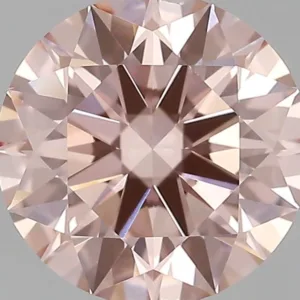 1.65 Carat Round Fancy Intense Pink VVS1 Lab Diamond