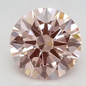 1.68 Carat Round Fancy Intense Pink VS1 Lab Diamond