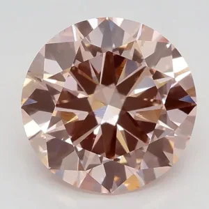 1.7 Carat Round Fancy Pink VS1 Lab Diamond