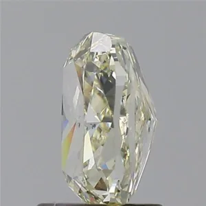 1.75 Carat Cushion Brilliant Fancy Light Yellow SI2 Natural Diamond