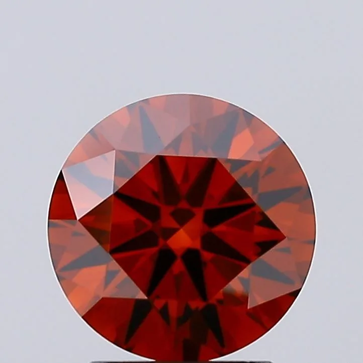 1.82 Carat Round Fancy Vivid Orange VS2 Lab Diamond 1 1.82 Carat Round Fancy Vivid Orange VS2 Lab Diamond