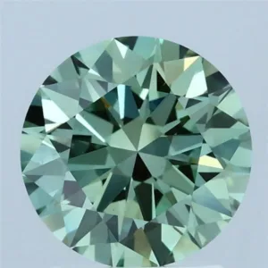 1.91 Carat Round Fancy Vivid Green VS1 Lab Diamond