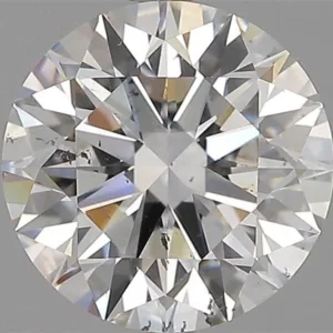 2.01 Carat Round E SI2 Natural Diamond