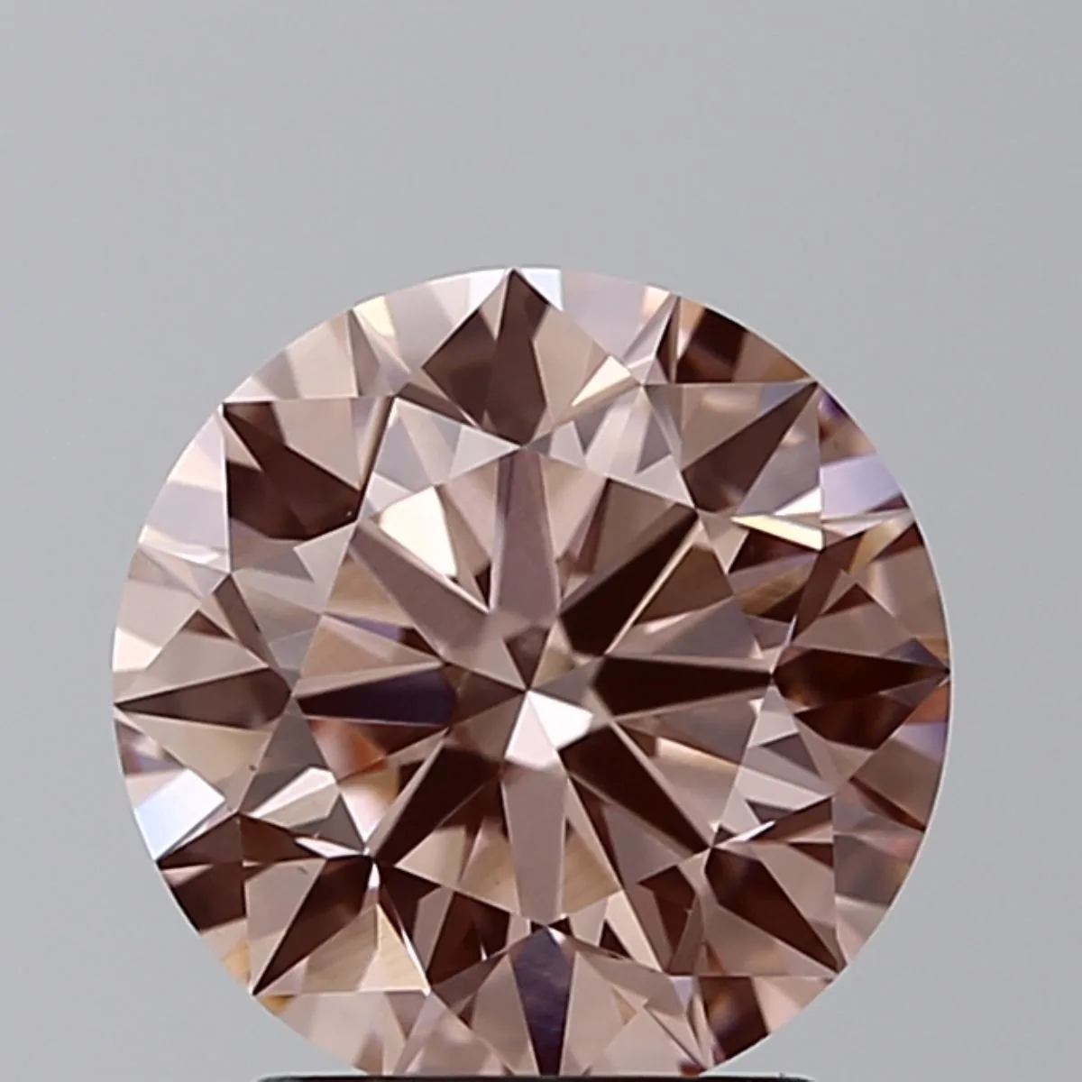2.02 Carat Round Fancy Intense Pink VS1 Lab Diamond 1 2.02 Carat Round Fancy Intense Pink VS1 Lab Diamond