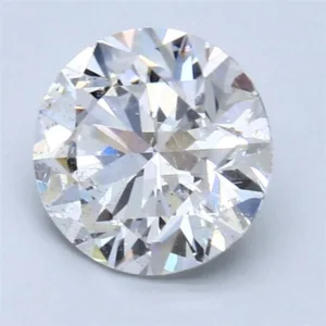 2.03 Carat Round D SI2 Natural Diamond