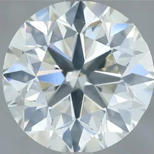2.03 Carat Round J SI2 Natural Diamond