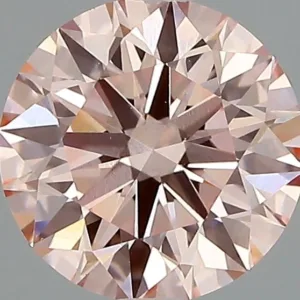 2.04 Carat Round Fancy Intense Pink VS1 Lab Diamond
