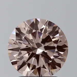2.05 Carat Round Fancy Pink VS1 Lab Diamond