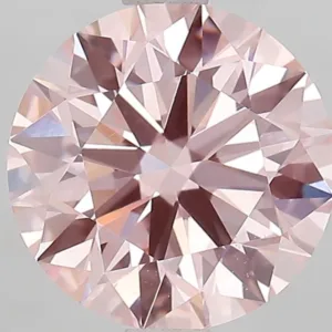 2.08 Carat Round Fancy Intense Pink VVS2 Lab Diamond