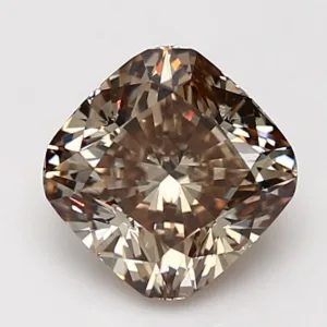 2.25 Carat Cushion Brilliant Fancy Dark Brown VVS2 Natural Diamond