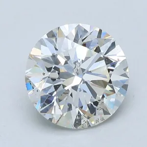 2.36 Carat Round F SI2 Natural Diamond