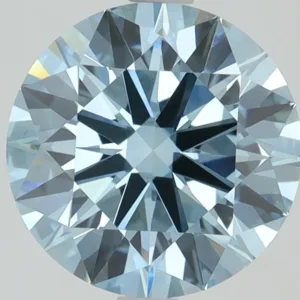 2.41 Carat Round Fancy Vivid Blue VVS2 Lab Diamond