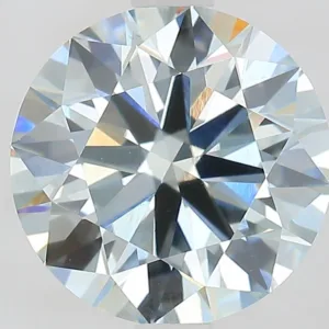 2.5 Carat Round Fancy Light Blue VS1 Lab Diamond