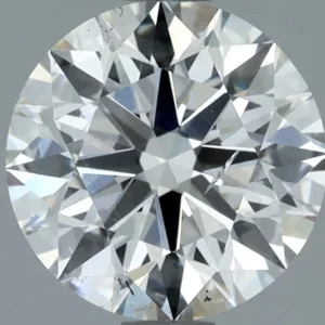 2.51 Carat Round H SI2 Natural Diamond