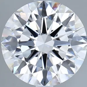 3.01 Carat Round E VVS2 Lab Diamond