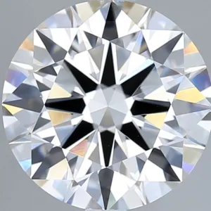 3.01 Carat Round F VVS2 Lab Diamond