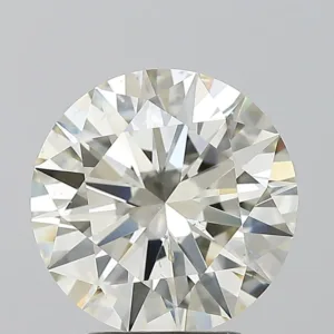 3.01 Carat Round L SI1 Natural Diamond