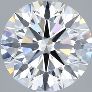 3.02 Carat Round F VVS2 Lab Diamond