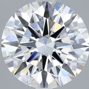 3.02 Carat Round F VVS2 Lab Diamond