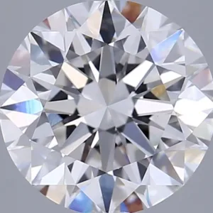 3.02 Carat Round F VVS2 Lab Diamond