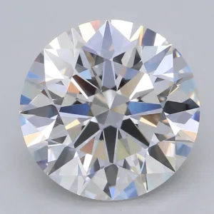 3.02 Carat Round F VVS2 Lab Diamond