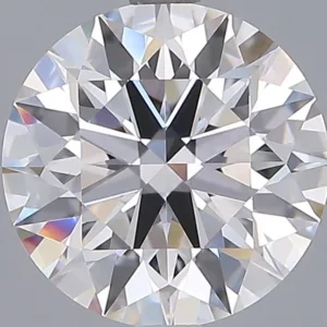 3.03 Carat Round E VVS2 Lab Diamond