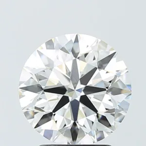 3.03 Carat Round E VVS2 Lab Diamond