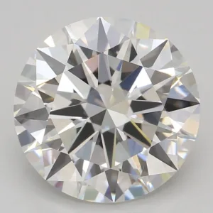 3.03 Carat Round F VVS2 Lab Diamond