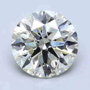 3.03 Carat Round M SI2 Natural Diamond