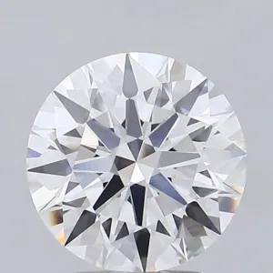 3.04 Carat Round F VVS2 Lab Diamond